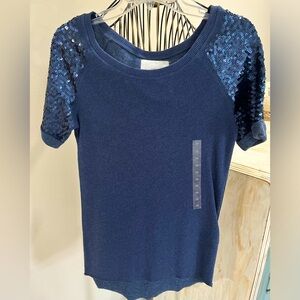 H&M sequined crewneck sweatshirt